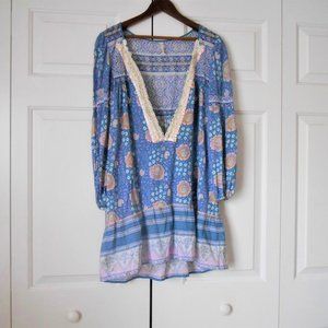 Free People bohemian cotton tunic Top